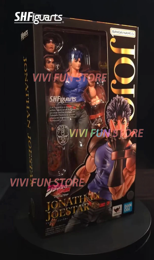 In Stock BANDAI SHF JONATHAN JOESTAR JOSEPH JOESTAR Movable Model Toys S.H.FIGUARTS JoJo's Bizarre Adventure - Image 11