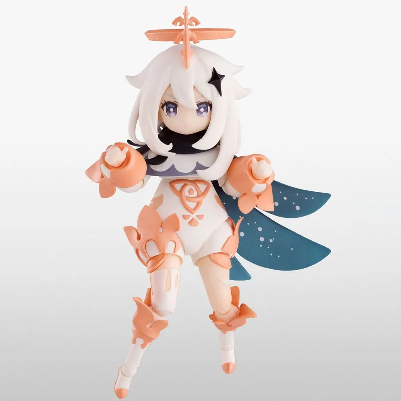 Low price In Stock BANDAI Original S.H.Figuarts GENSHIN IMPACT PAIMON SHF Action Figure Model Gift for Kids Foam Box Packaging