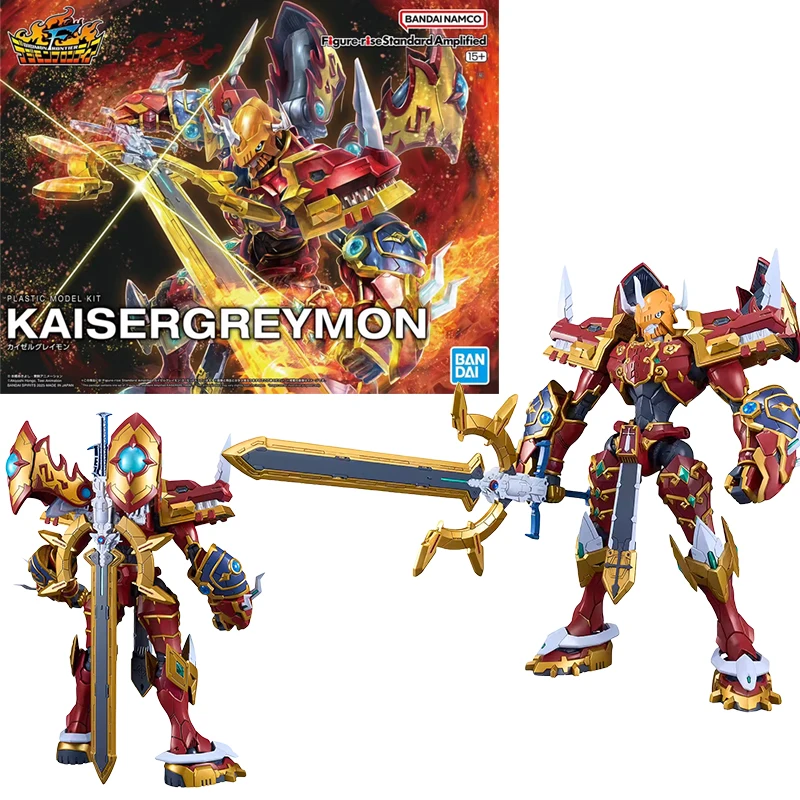 Bandai Genuine FRS Digimon Adventure Metal Garurumon War Greymon Omegamon X-Antibody Anime Action Figure Assembly Model Toy Gift - Image 14