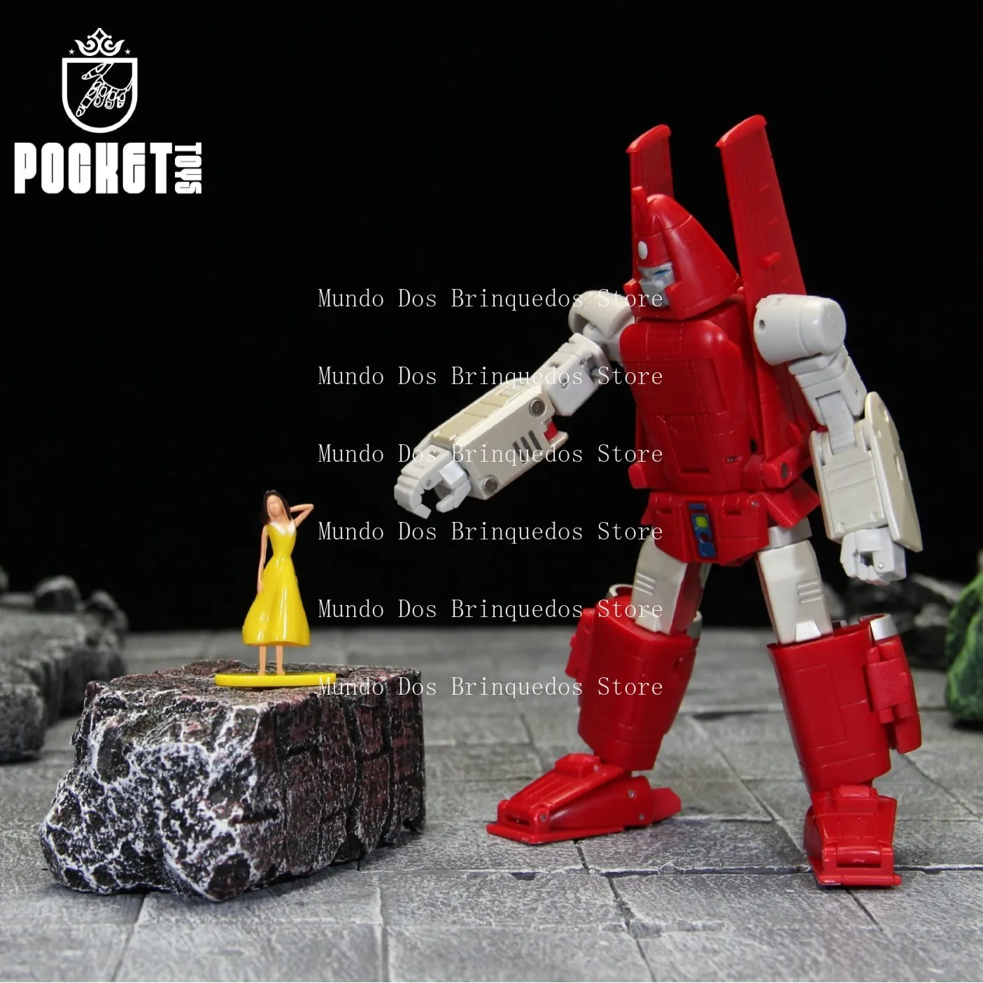Pocket Toys Pt-M01 PTM01 PT M01 Transformation Powerglide G1 Glider Of Sky Ko Dx9 Action Figure Robot Toys - Image 5