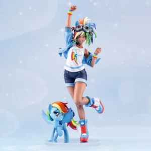 Kotobukiya My Little Pony Rainbow Dash My Little Pony Bishoujo 1/7 PVC Action Figure Anime Figure Model Toy Collection Doll Gift