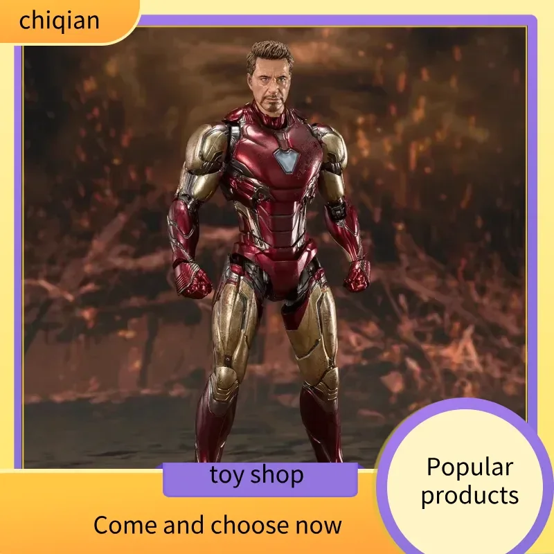 Marvel Avengers Iron Man Mark 85 16cm Articulated Action Figure Collectible Model Statue for Desktop Decoration Gift for Fans - Image 5