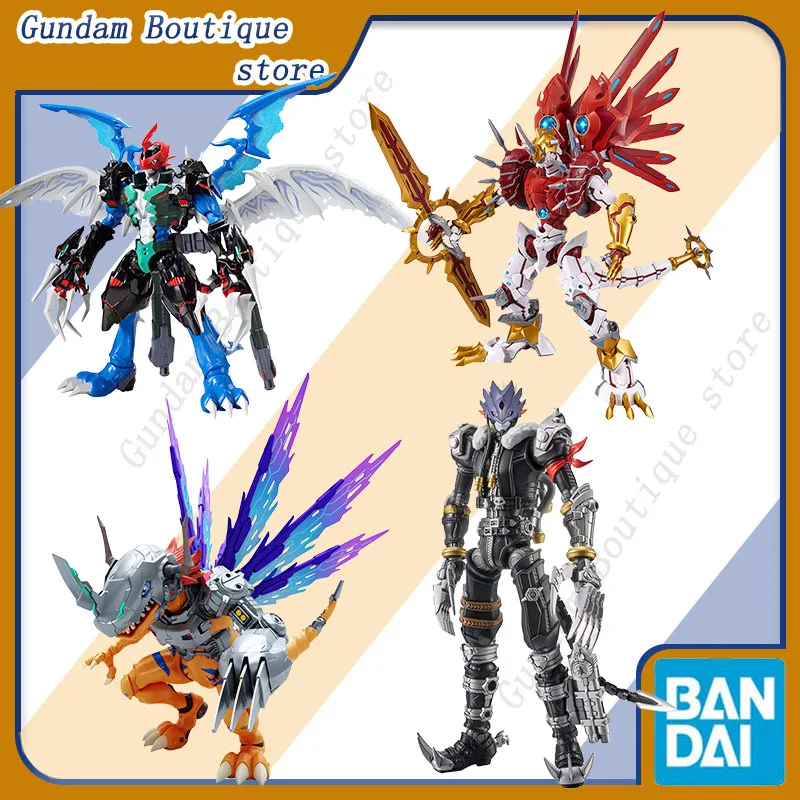 Bandai Genuine FRS Digimon Adventure Metal Garurumon War Greymon Omegamon X-Antibody Anime Action Figure Assembly Model Toy Gift - Image 4