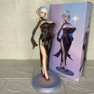 Anime Wife Figure Wife Action Figure Beautiful Dress Wife Figurine Doll Pvc Standing Model Toy Collection Statue Gift 25cm