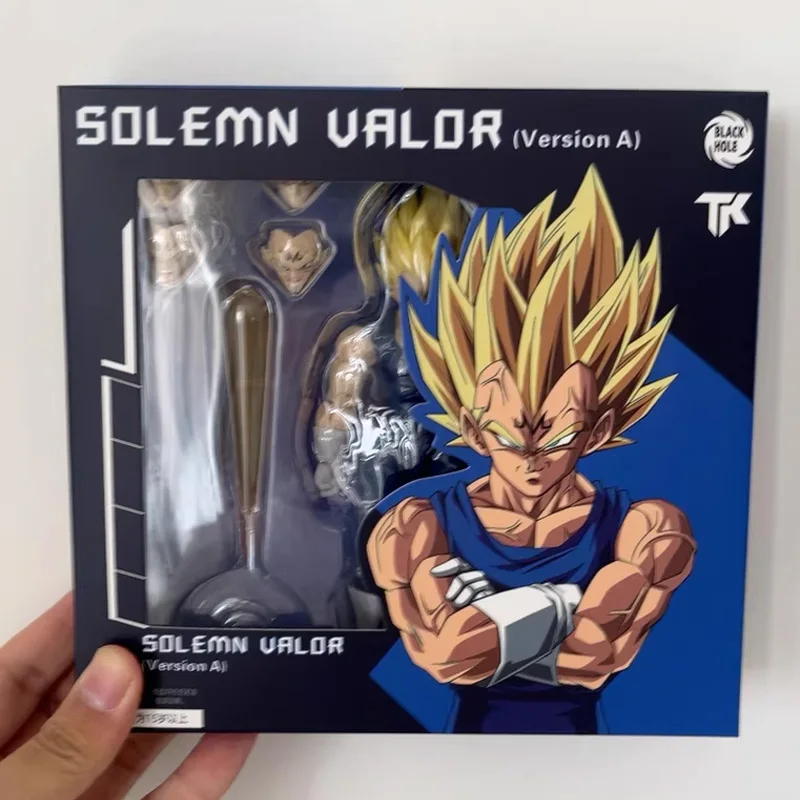 Black Hole Toys & TK Dragon Ball SHF Super Saiyan SSJ Majin Vegeta Battle Damage Full Power Anime Action Figures Models toys - Image 5