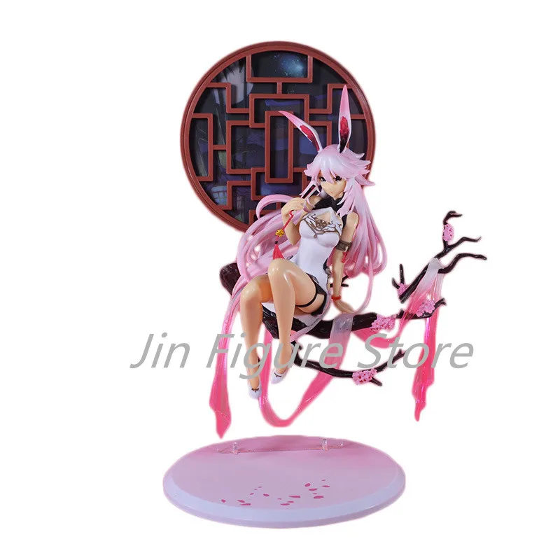 Genshin Impact Yae Miko Three College Cheongsam Sakura Action Figures Animation Two Yuan Beauty Girl College Model Display Gift