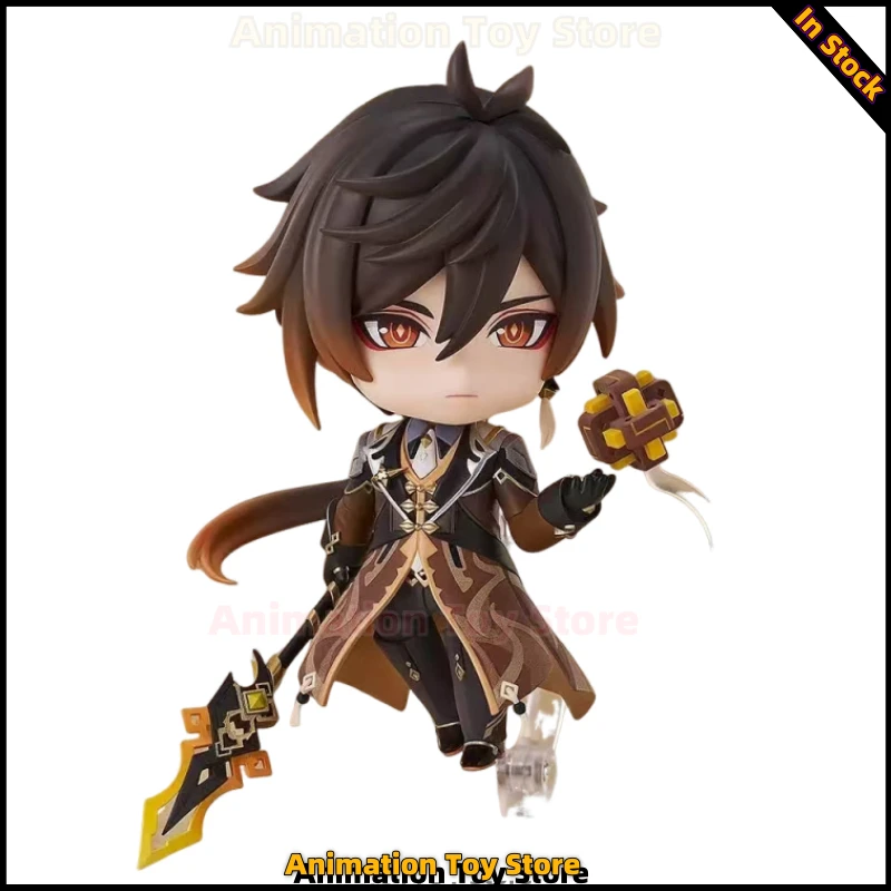 【In Stock】Original GSC 2582 Genshin Impact Zhongli 10cm Figures Anime Model Toys for Boys Gifts Original Box
