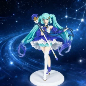 2026 Anime Hatsune Miku 19cm Cinderella Fairy Tale Wonderland Figure, a gift for girls, an anime model ornament.