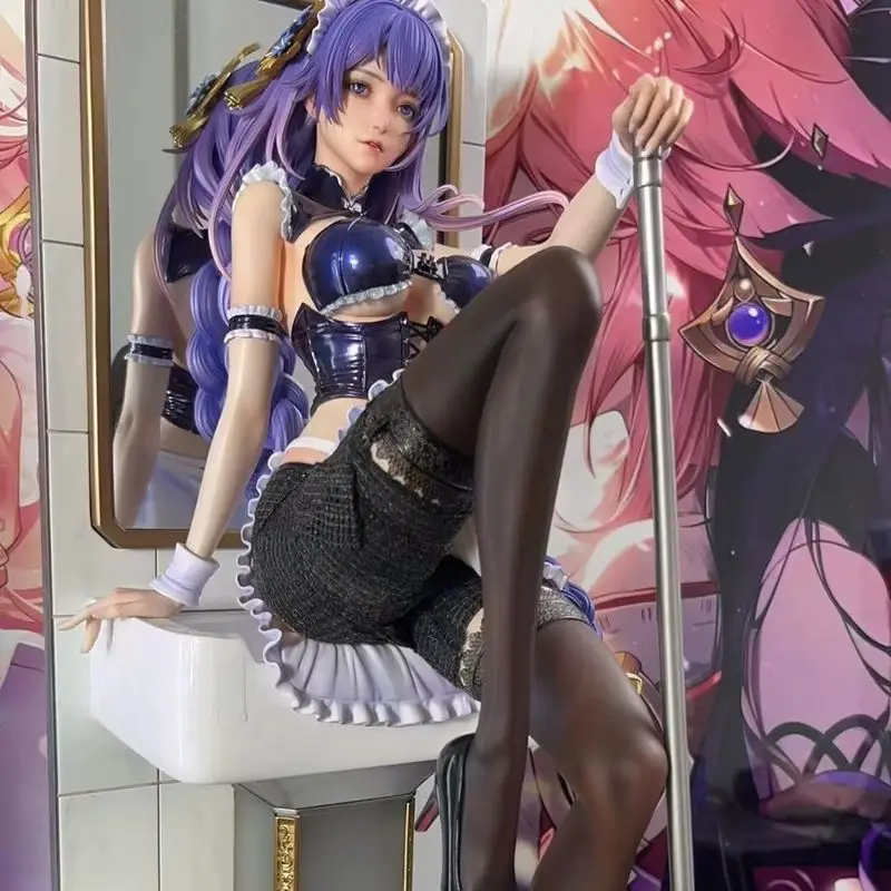 Genshin Impact Raiden Shogun Action Figure - Raiden Ei Collectible Figurine Beelzebul Statue Model Doll for Home Decor Xmas Gift - Image 3