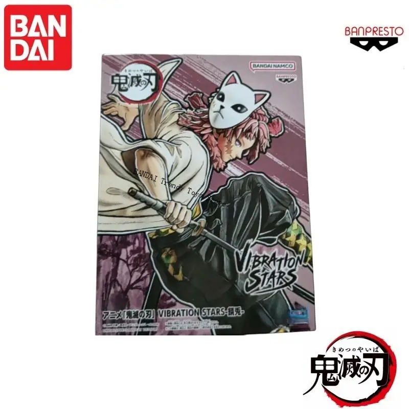 In Stock Original Bandai Demon Slayer Banpresto Vibration Stars Sabito Anime Merchandise Figurine Statue Model Toys Figuras