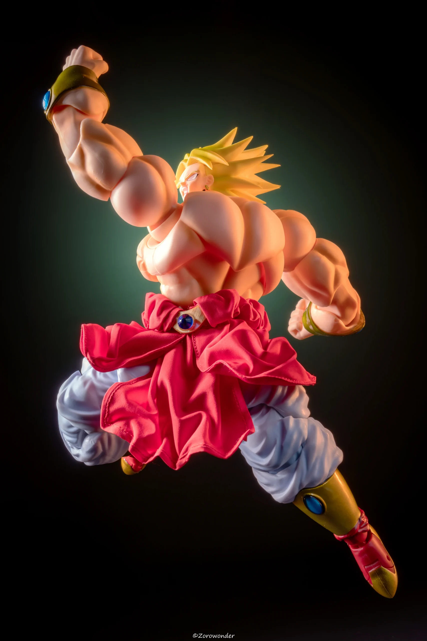 In Stock Bandai Kong Dragon Ball Broly Skirt Hem Super Saiyan Broly Skirt Hem Clothes Anime Action Figures Toys Gifts - Image 4