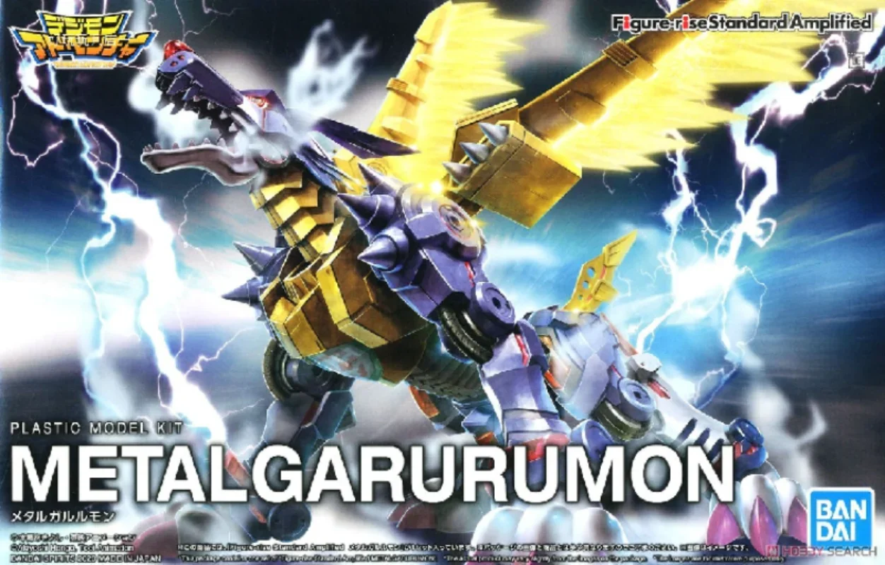 Spot Direct Delivery Bandai Original Digimon Adventure Anime Collectible Model FRS Greymon Garurumon Action Figure Toys For Kids - Image 13