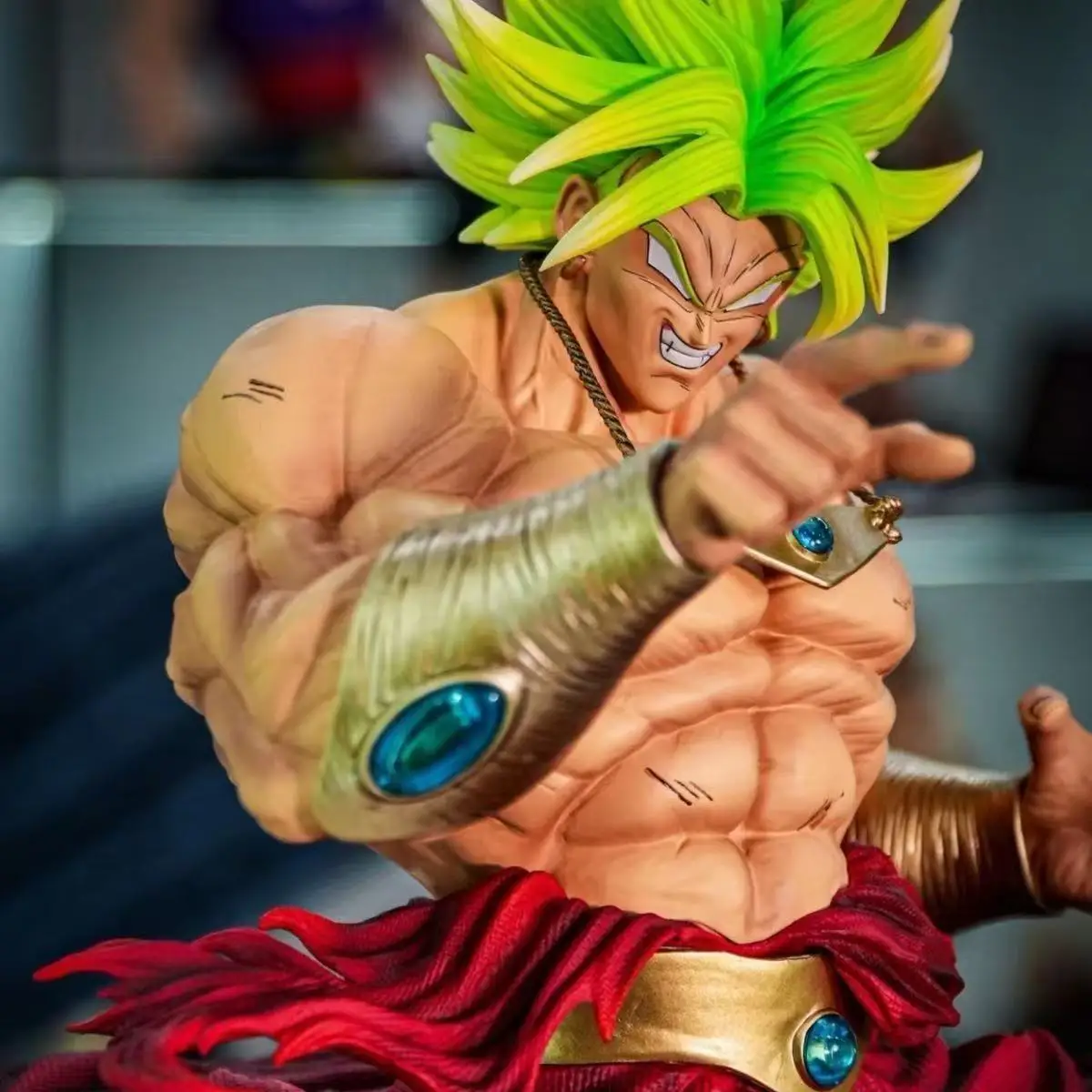 CK&Jt Statue Dragon Ball Z Broly Figure Ssj3 Broly Super Saiyan PVC Action Figures 50cm/19.69inch Collection Mode Toys Gifts - Image 5