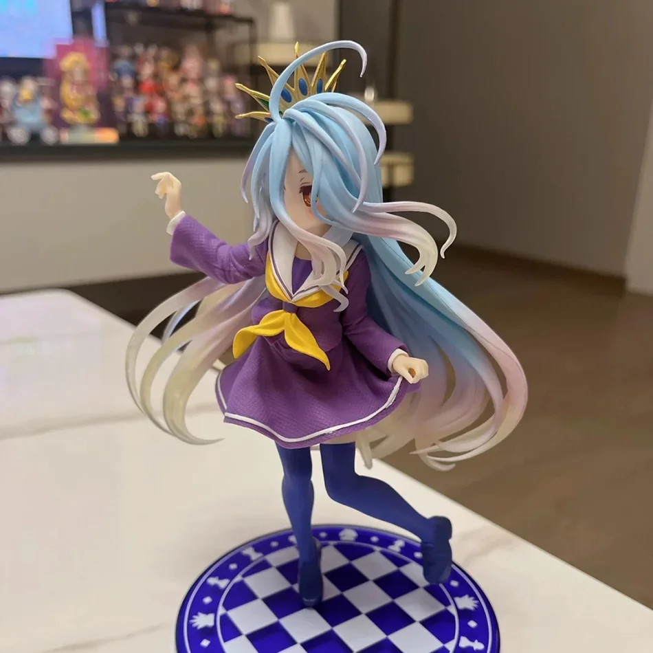 Anime NGNL No Game No Life White 18.5CM Shiro PVC Model Action Figures Model Collection Ornament Toy Holiday Gift In stock Hot - Image 5