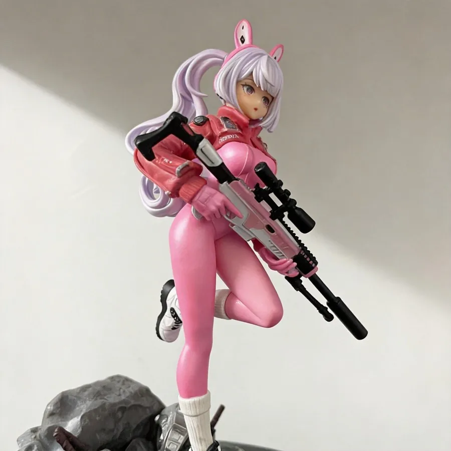 High Quality Alice Figure from Goddess of Victory: Nikke – Double Ponytail Anime Girl Decoration 30cm