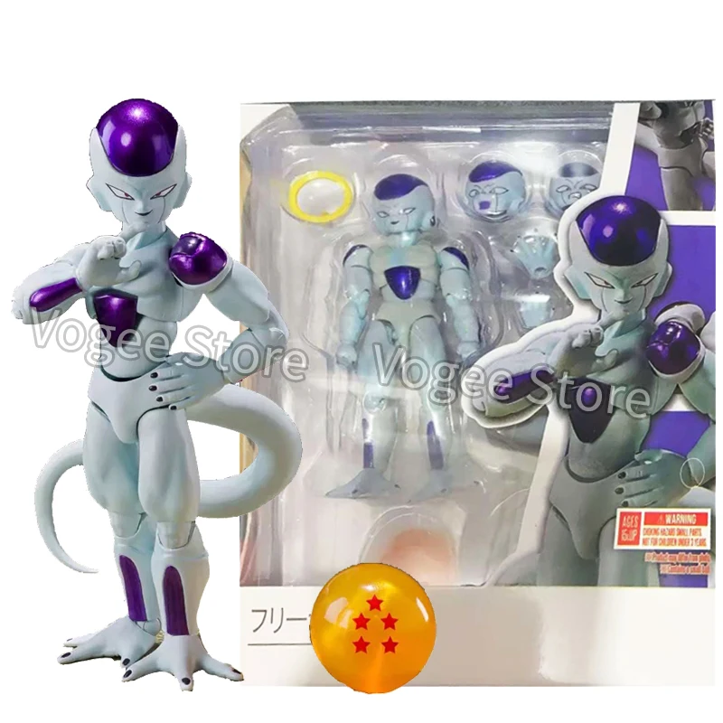 Dragon Ball Z Action Figure Shf Frieza The Fourth Form Anime Figures PVC Movable Collection Model Toys Birthday Gift