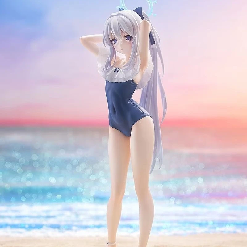 Hot Blue Archive Anime Figurine Moon Snow Rabbit1 Game Character Sculpture Cartoon Collectible Model Toy Boy And Girl Gift