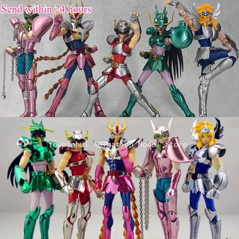 Great Toys GT Saint Seiya Myth Cloth EX Pegasus Dragon Shiryu Hyoga Cygnus Andromeda Shun Phoenix Ikki V1 Knights of The Zodiac