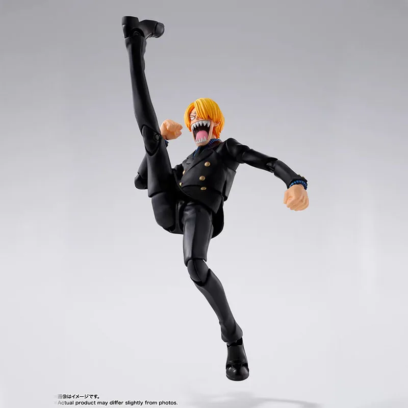 Bandai One Piece Anime Figure SHF Sanji Romance Dawn Action Figures High Poseability Collectibles Toys For Boys Gift - Image 5