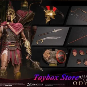 Limited Stock DAM DAMTOYS DMS019 1/6 Alexios Odyssey Armored Man Action Figure Delicate Shield Ornament 12" Soldier Model