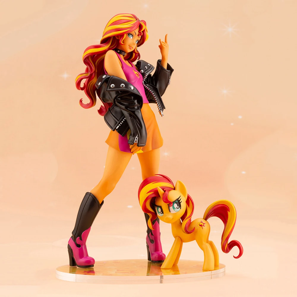 My little Pony Bishoujo Statue Applejack Twilight Sparkle Pinkie Pie Fluttershy 1/7 Anime PVC Action Figure Toy Collection Doll - Image 13