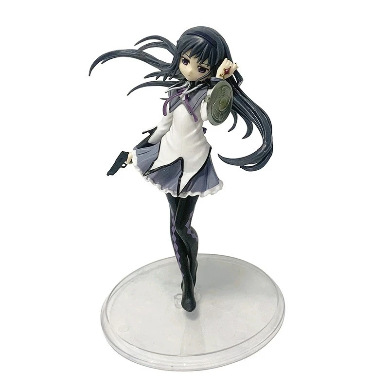 Anime Puella Magi Madoka Magica Figure 17cm Akemi Homura Action Figural Pvc Model Kawaii Decoration Doll Kid Toy - Image 5