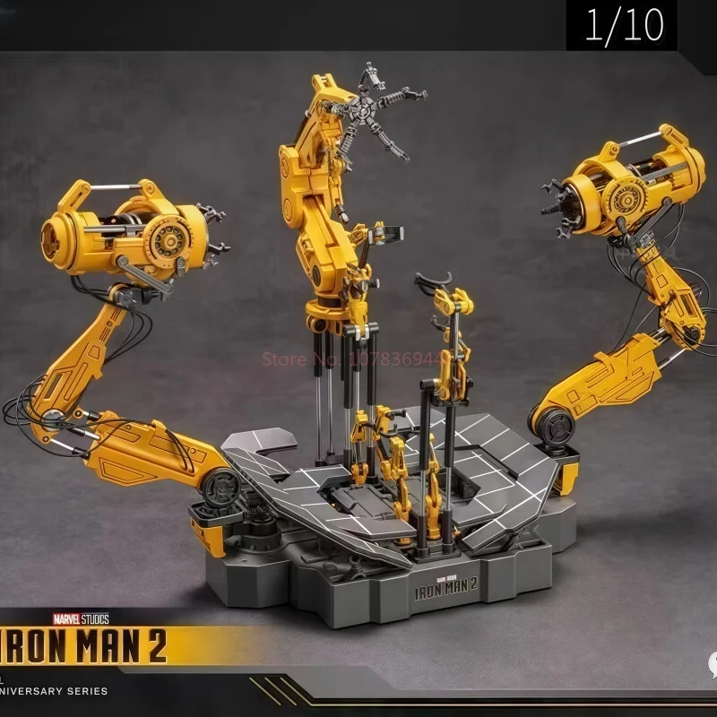 New Original Iron Man Proportion 1/10 Tony Stark Model Action Figure Mk4 Armor Removal Platform Set Collectible Toy In Stock - Image 5