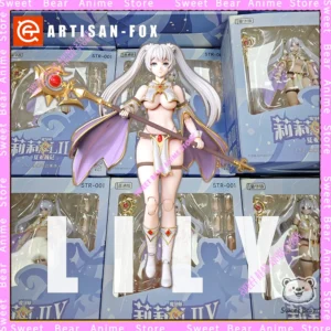 In Stock ARTISAN-FOX Char's War Chronicle Sorceress LILY Action Figure Anime Model Trendy Toys Desktop Doll Collectibles
