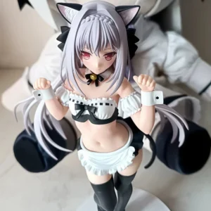 Omegavision Sakurakouji Luna Anime Figure Original Color Cat Ear Tsuki Ni Yorisou Otome No Sahou Standing Model For Anime Fans