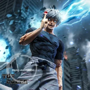 pre-sale 【TOY.CARGO】JJking Resonance First Bullet Gojo Satoru GK Statue Trendy Toy Action Figure Doll Decoration