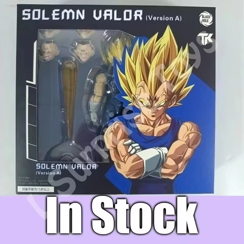 Black Hole TK Custom Dragon Ball Z SHF Super Saiyan Majin Vegeta Battle Damage Full Power Anime Action Figures Models Gifts Toys - Image 7