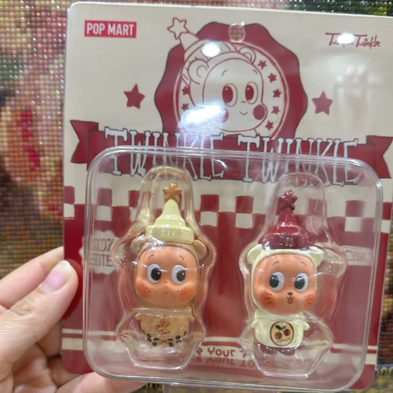 Limited POPMART TWINKLE TWINKLE Create Your Taste Mike Tea&cherry Series Blind Box Kawaii Anime Figure Caixa Caja Christmas Gift - Image 6