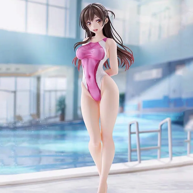 Rent Girl Friend Water Source Thousand Crane Competitive Swimwear Pose Otaku Action Figure Anime Gift Model Doll Collectible Toy