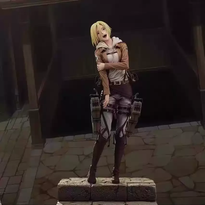 In Stock Attack On Titan Anime Figures Annie Leonhart Figures Pvc Statue Collection Model Room Decoration Birthday Gift Toys - Image 3