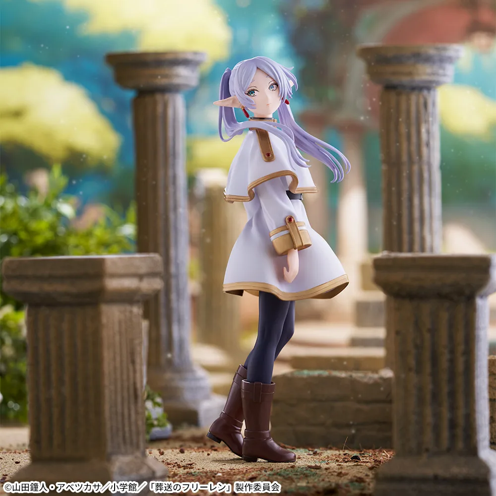 15.5CM Anime Sousou no Frieren Frieren Figure Desktop Decorate Collections Anime Model Toy Gift Collection Aciton Figure PVC