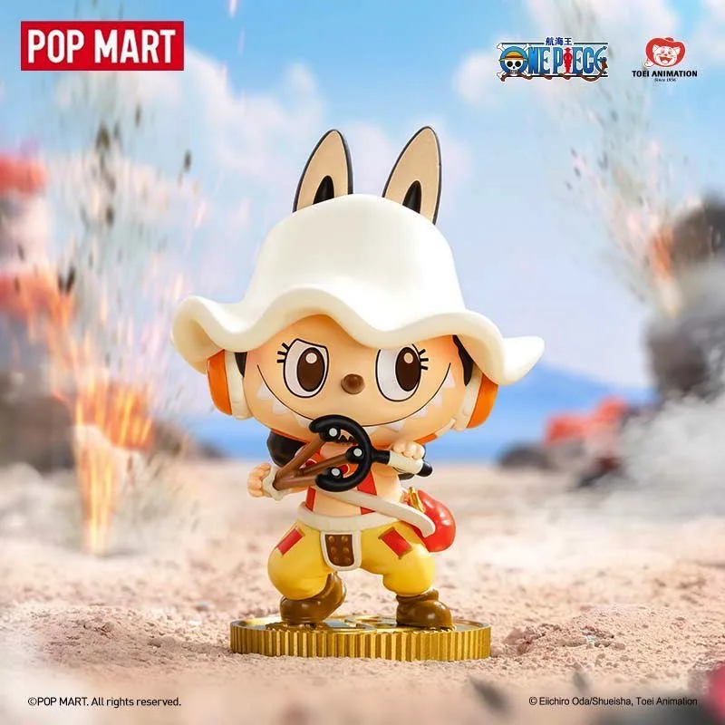 POP MART LABUBU THE MONSTERS x One Piece Series Blind Box Toys Mystery Box Mistery Action Figure Surprise Model Birthday Gift