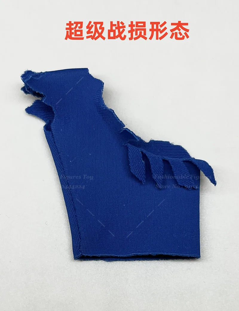 SHF 1/12 Men Soldier Vest Super Saiyan 3 Goku Son Goku Dragon Ball Battle Damaged Top T-Shirt Fit 6Inch Action Figure Body - Image 9