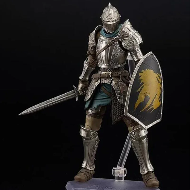 Anime Dark Souls Figure Figma 590 Demon’S Souls Fluted Armor Action Figure Model Statue Knight Armor Toys Birthday Gift