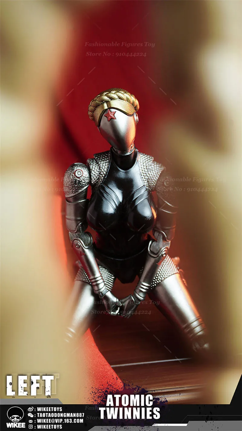 Wikeetoys WKT002 1/12 Scale Collectible Figure Atomic Heart Adventure Game Robot Dancer 6Inch Action Figure Soldier Model