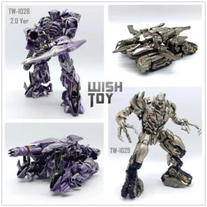 BAIWEI Transformation TW1028 TW-1028 Shockwave 2.0 Ver Megatank Movie Studio Series KO SS56 SS13 Action Figure Robot Toys