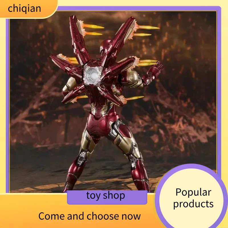 Marvel Avengers Iron Man Mark 85 16cm Articulated Action Figure Collectible Model Statue for Desktop Decoration Gift for Fans - Image 3