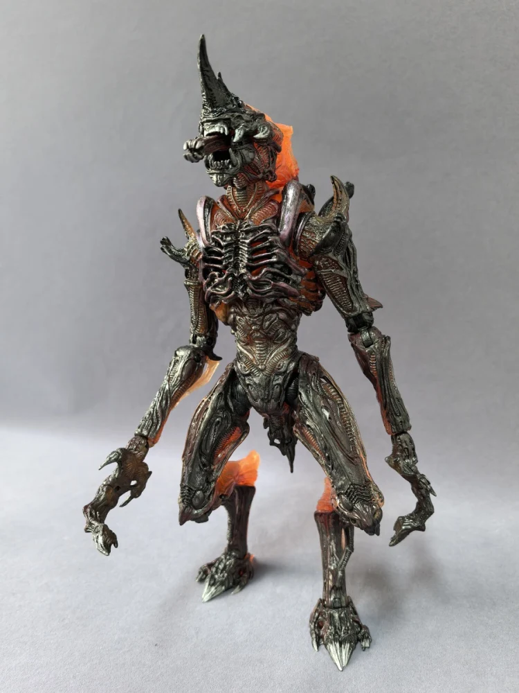 NECA 7 Inch Action Figure Model Tribute to Rhinoceros Cysa Collectible Toy Desktop Decoration Joint Mobile Plastic Material