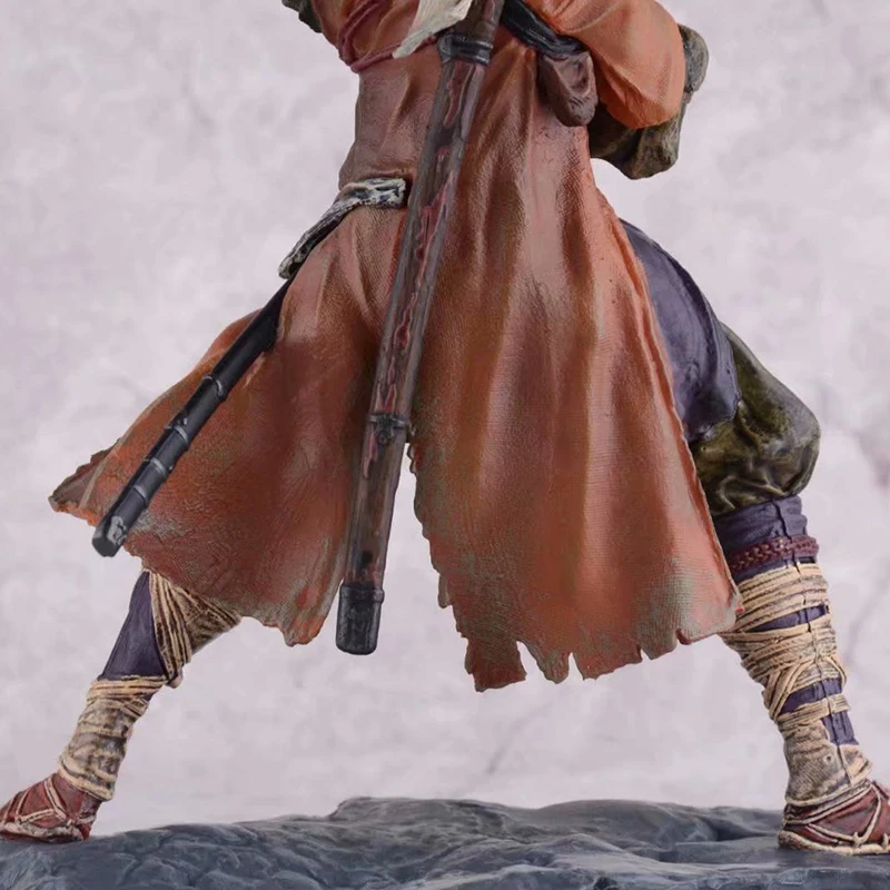 Sekiro Shadows Die Twice Wolf Action Figure Anime Figuras GK Statue Toys 19cm PVC Collection Model Ornament Gift for Children - Image 6