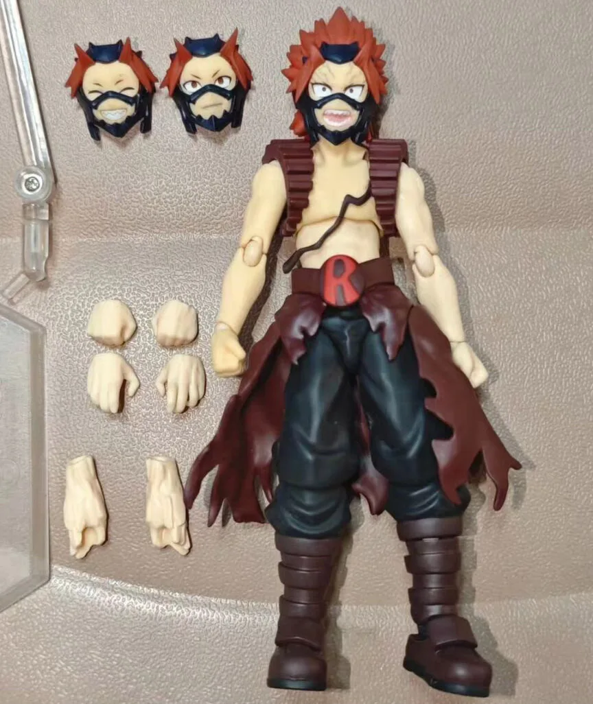 In stock lowest price 2025 Japanese original anime figure movable Kirishima Eijiro action figure collectible model toys for boys