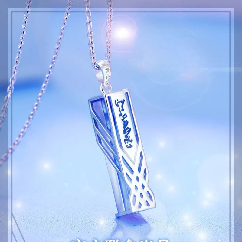 Anime Game Fate Peripheral Blue Pendant Necklaces Altria Pendragon Avalon Fashion Collect Gifts - Image 3