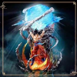 Hot 23cm Anime Dragon Ball Goku Figure Super Spirit Bomb Son Goku Action Figures Gk Pvc Model Collection Model Toys Gifts