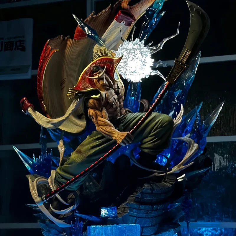 Pvc 40cm Edward Newgate Action Figure -Lx Gk Statue Whitebeard One Piece Collectible Toy Room Desktop Decoration Action Figures