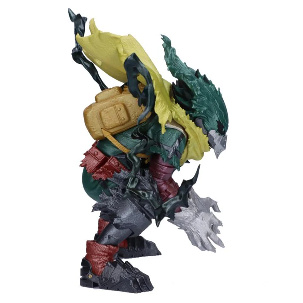 MHA Anime figure Midoriya Izuku Blackened style Action figure Midoriya Izuku figurine Model Ornament Collection statue doll Gift