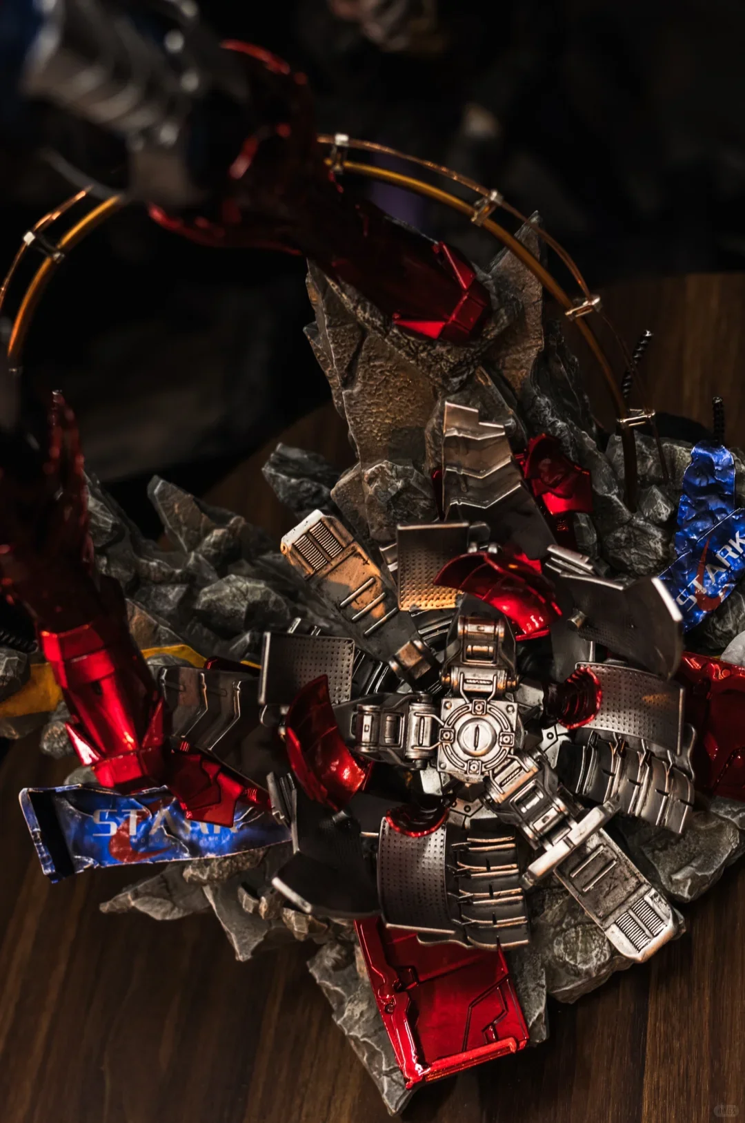 New Product In Stock Marvel Series 66cm 1/4 Iron Man Mk5 Avengers High-End Gk Statue Figurine Model Surprise Gift For Fans - Image 6