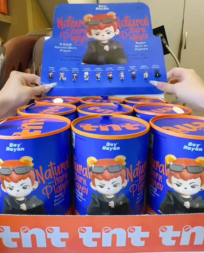 New Genuine Rayan Natural-Born Player Series Blind Box Kawaii Anime Action Figure Surprise Mystery Box Kids Customized Toy Gift - Image 15